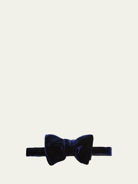 TOM FORD Men's Pre-Tied Velvet Bow Tie