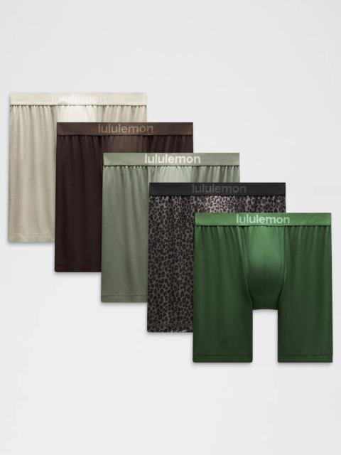 lululemon Always In Motion Boxer Brief 7" *5 Pack