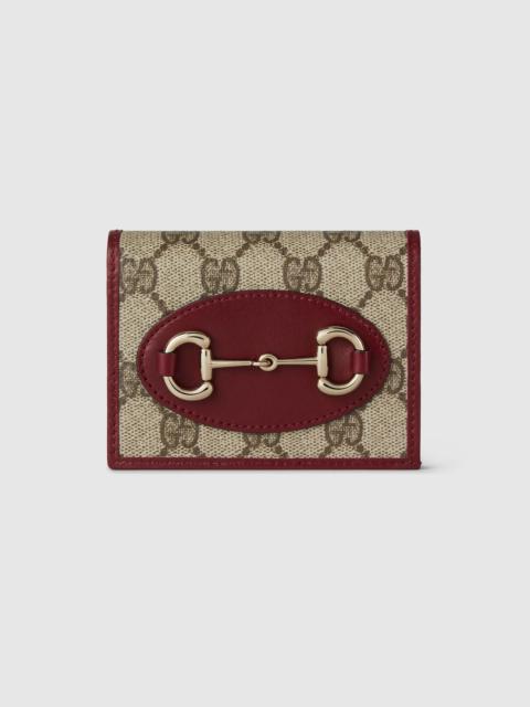 GUCCI Gucci Horsebit 1955 card case wallet