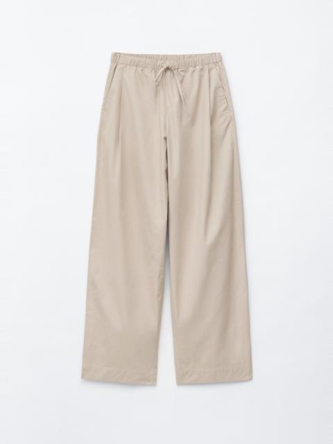 & Other Stories Cotton Twill Drawstring Trousers