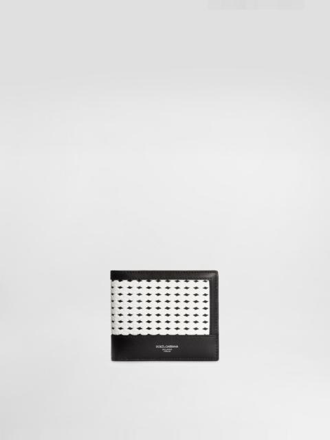 Dolce & Gabbana Woven plongé calfskin wallet