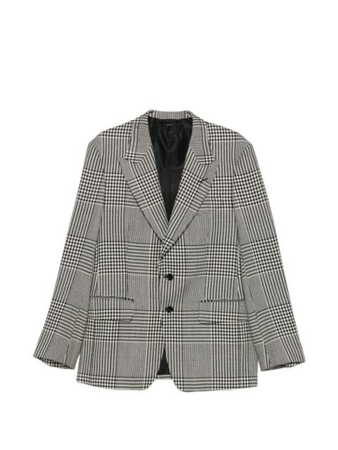 TOM FORD Shelton Prince of Wales checked blazer