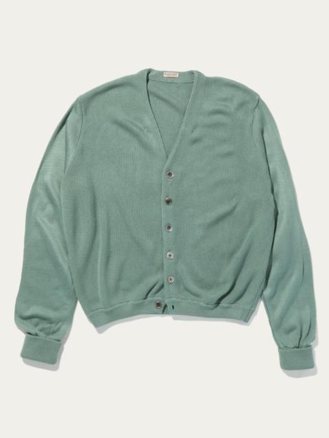 Kapital 10G ECO KNIT ELBOW CONEYBOWY SHORT CARDIGAN