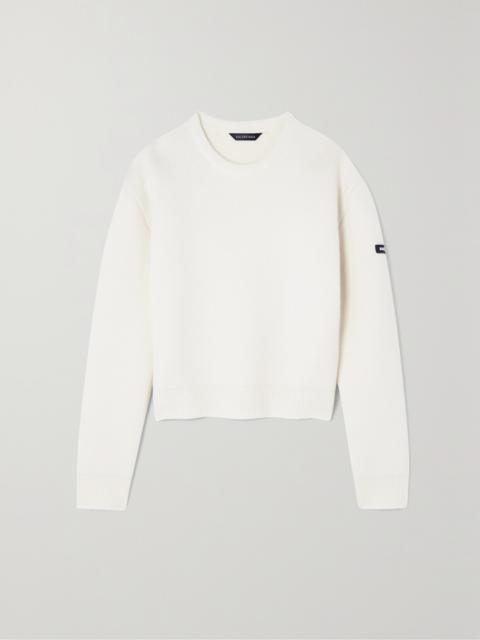 BALENCIAGA Appliquéd Wool Sweater