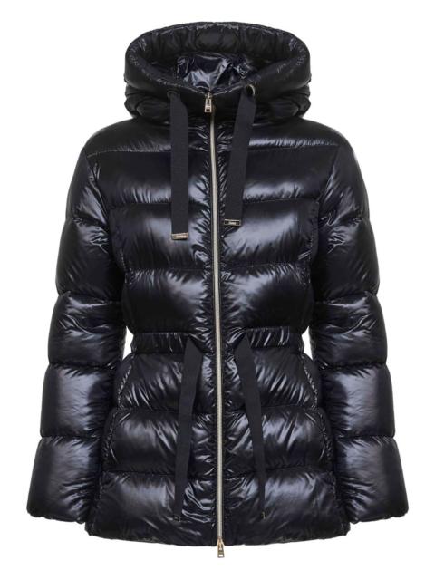 Herno drawstring hooded jacket