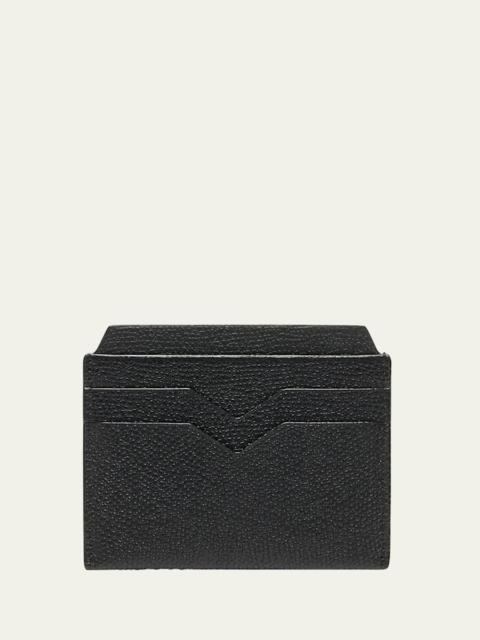 Valextra Men's V-Slot Leather Card Case