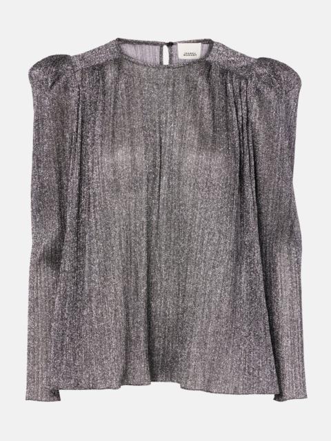 Isabel Marant Eylia pleated top