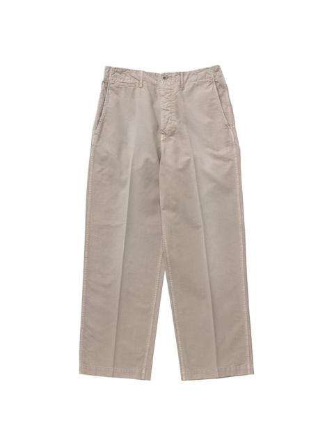 visvim BROADER CHINO DMGD GREY