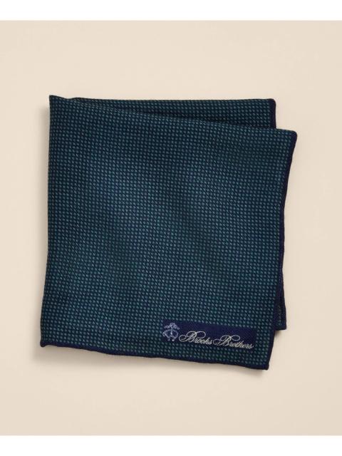Brooks Brothers Wool Mini-Dot Pocket Square
