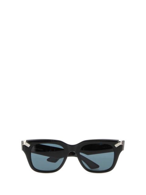 Alexander McQueen Black acetate Punk Rivet sunglasses