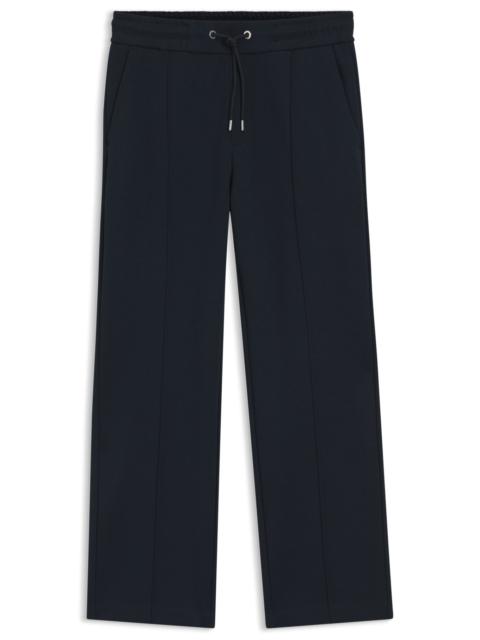 BOSS DRAWCORD-WAIST TROUSERS IN A REGULAR FIT