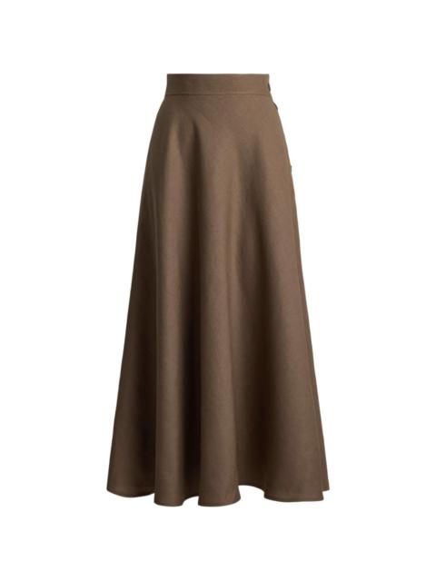 Ralph Lauren Kenzie midi skirt