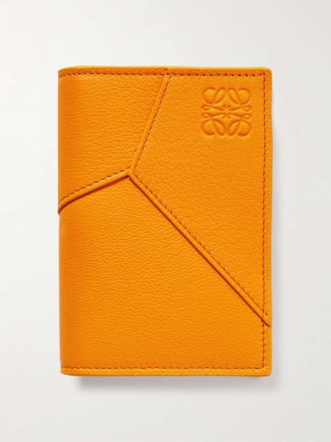 Loewe Puzzle Logo-Embossed Leather Cardholder