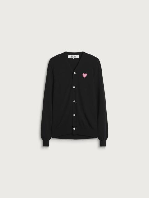 Comme des Garçons PLAY Comme des Garçons Play Pink Heart Cardigan