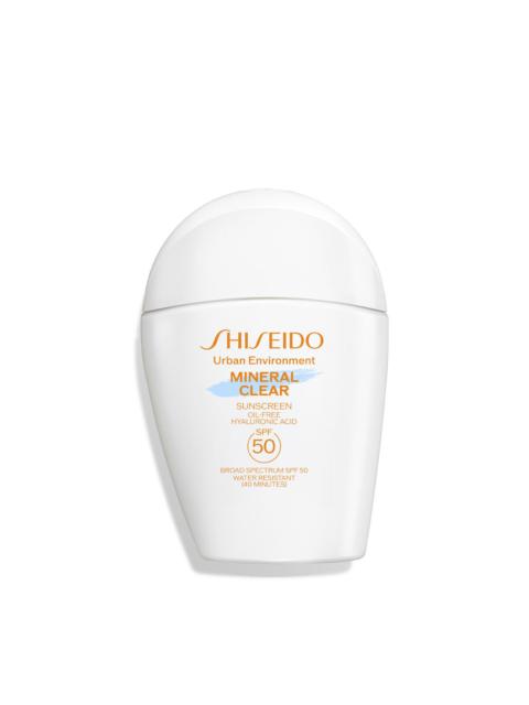Shiseido Urban Environment Mineral Clear Sunscreen SPF 50
