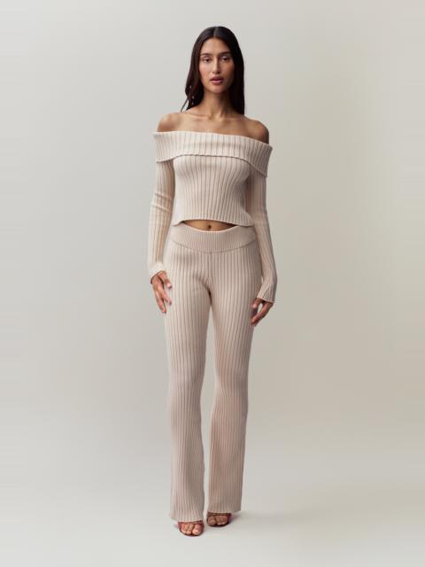 GUIZIO THALIA RIB PANTS