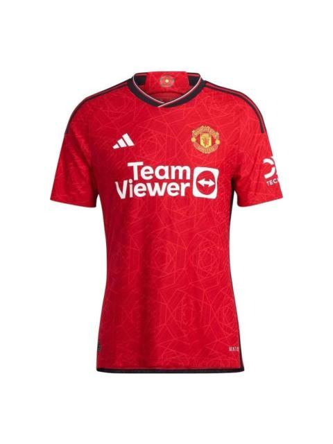 adidas adidas Manchester United 23/24 Home Authentic Jersey 'Red' IN3520