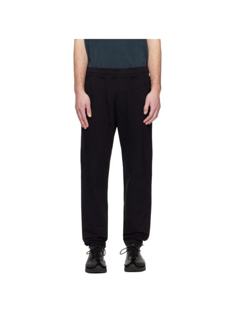 C.P. Company Black Light Fleece Lens Sweatpants