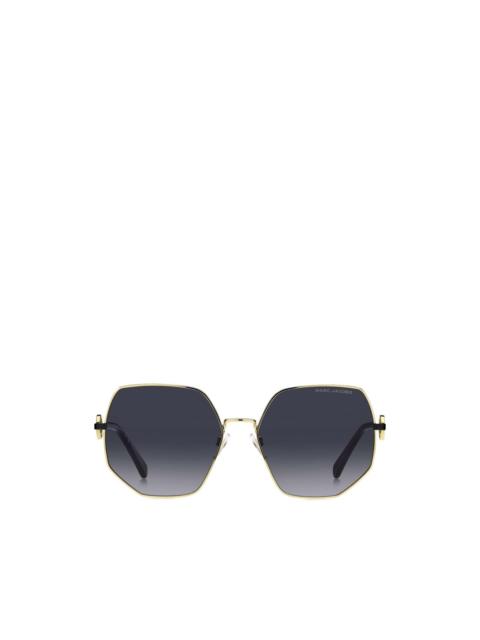 Marc Jacobs geometric-frame sunglasses