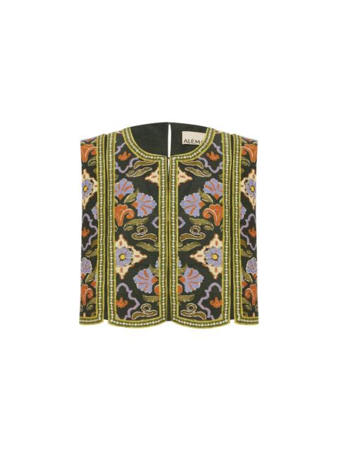 ALÉMAIS Oasira Embellished Top