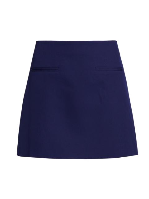 MILLY Women's Cady Miniskirt - Navy