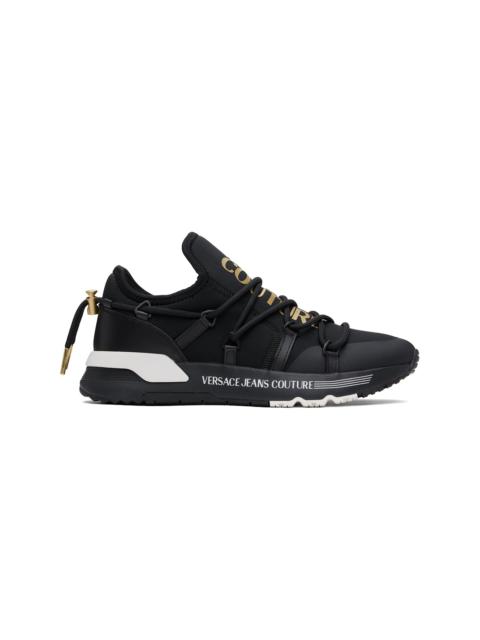VERSACE JEANS COUTURE Black Dynamic Sneakers