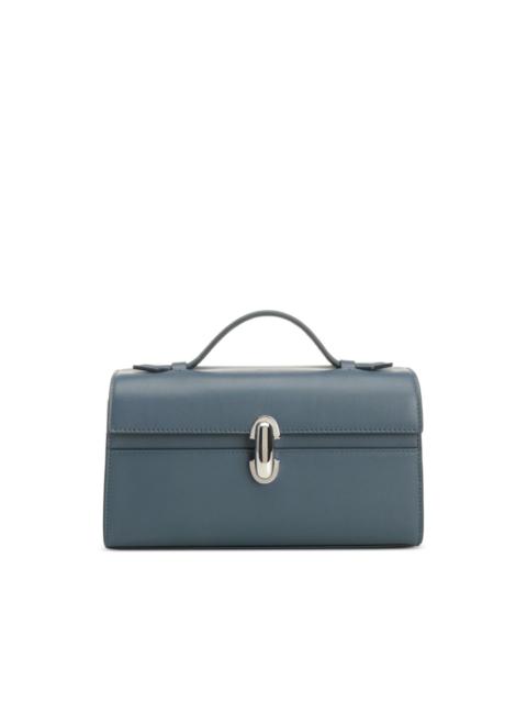 SAVETTE small stitching-detail clutch bag