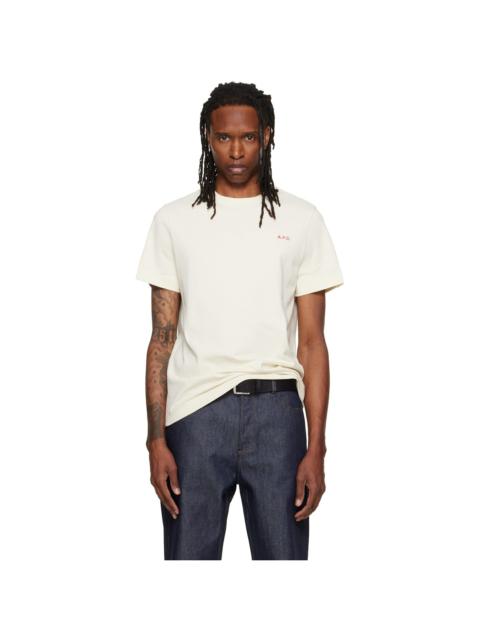 A.P.C. Off-White Oliver T-shirt