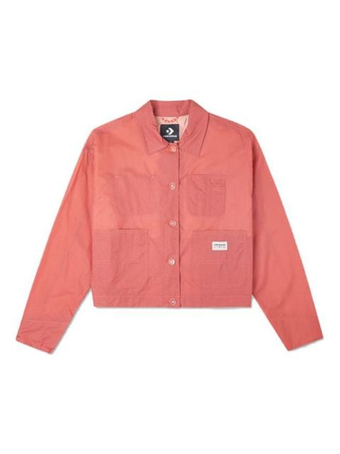 Converse (WMNS) Converse SHEER CHORE COAT TERRACOTTA PINK PINK 10021473-A01