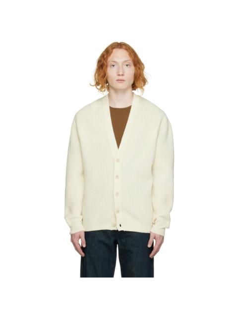 Lemaire Off-White Dropped Shoulder Cardigan