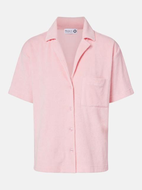 Hunza G Resort cotton terry shirt