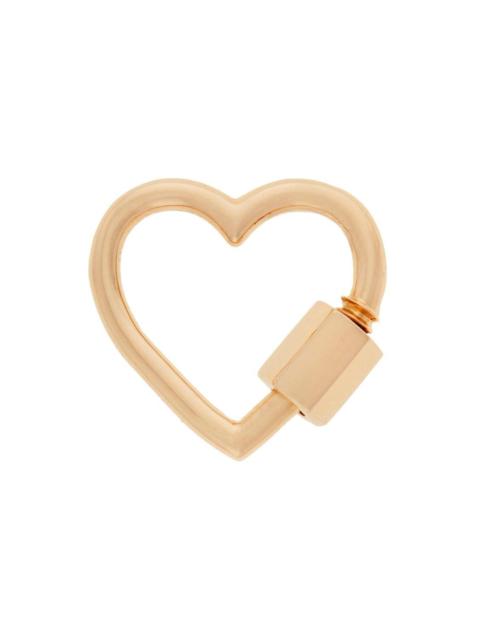 MARLA AARON Heartlock Pendant - Yellow Gold