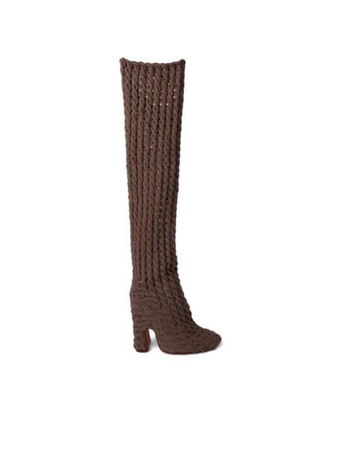 ISA BOULDER knitted boots