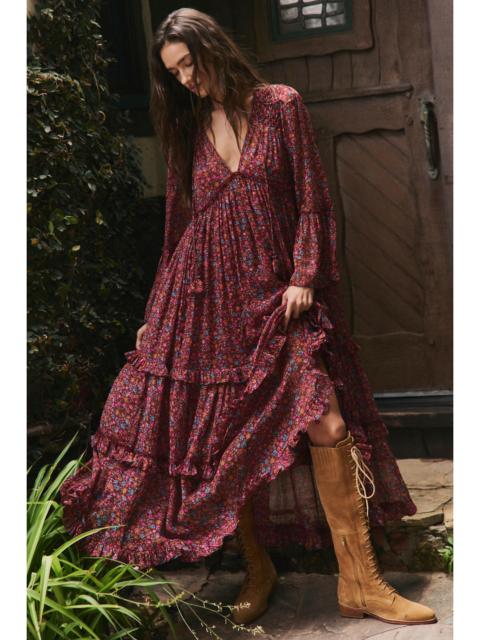 FREE PEOPLE Weeping Willows Maxi Dress