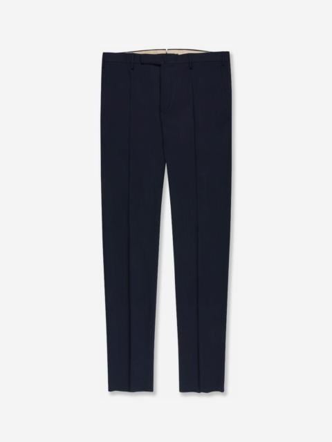 SLOWEAR Slim fit tropical wool trousers