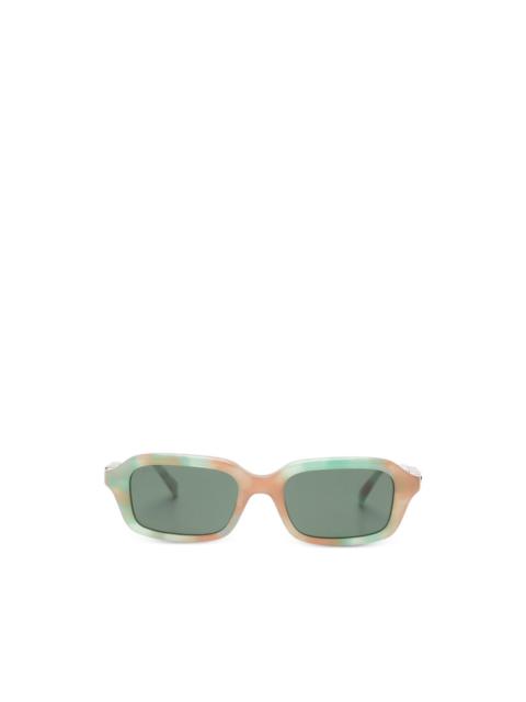 GUCCI logo-lettering sunglasses