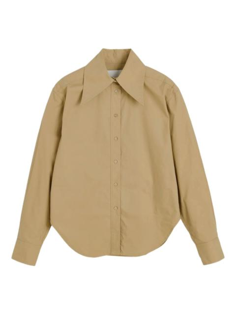 HERSKIND oversized collar button-up shirt