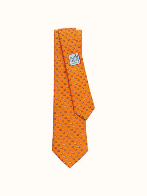 Hermès Tie 7 H Shadow tie