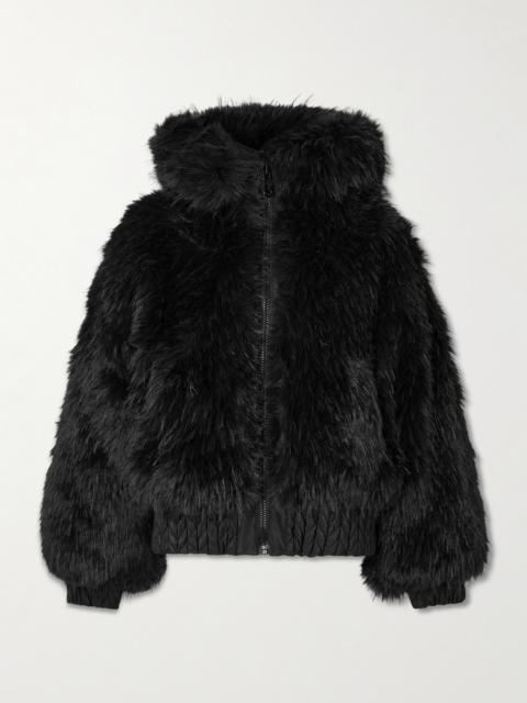 GOLDBERGH Indira Reversible Hooded Padded Recycled And Plush Ski Jacket