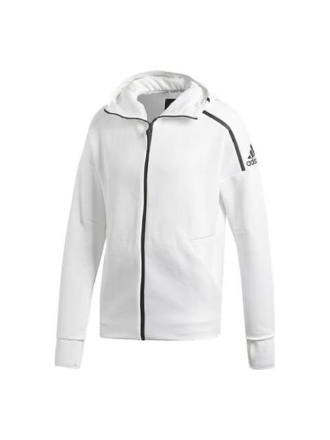 adidas adidas ZNE HOODY 3.0 Retro Sports Hooded Jacket Asia Edition White CY9903