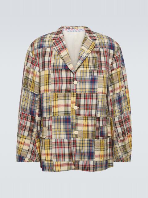 visvim Yardbird wool and linen blazer