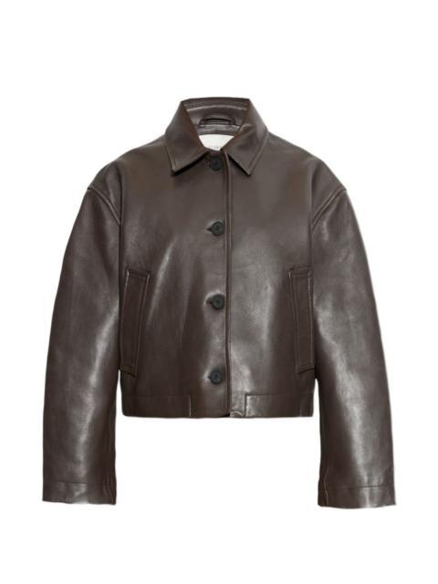 Studio Nicholson buttoned lambskin jacket
