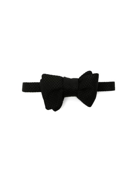 patterned-jacquard bow tie