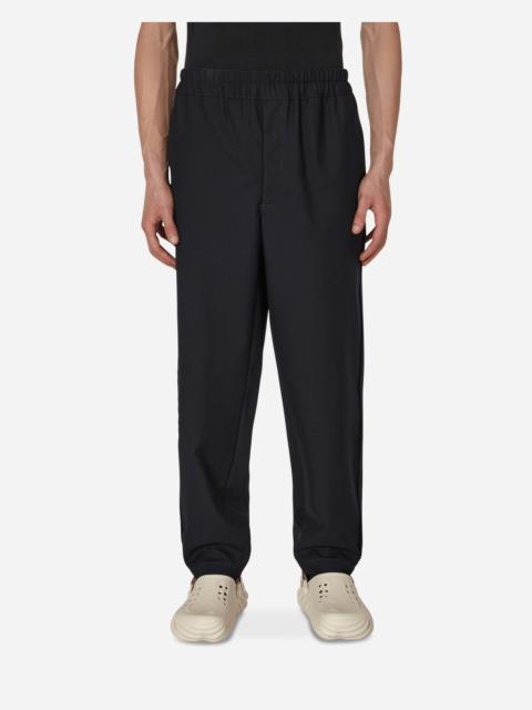 Comme des Garçons SHIRT Wool Gabardine Trousers Blue