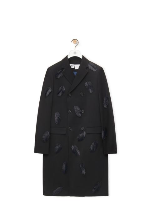 Loewe Howl long coat in wool