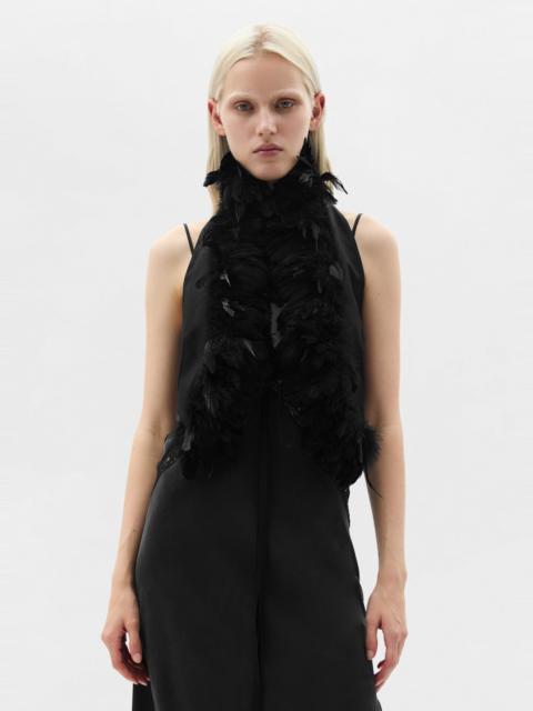 Ann Demeulemeester Idje Open Waistcoat