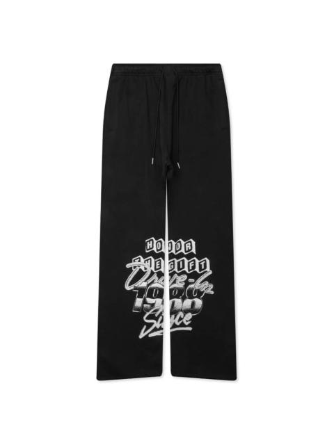 HONOR THE GIFT DRIVE IN SWEATS - BLACK