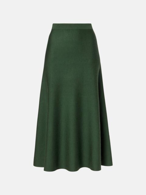 GABRIELA HEARST Freddie wool, cashmere, and silk midi skirt