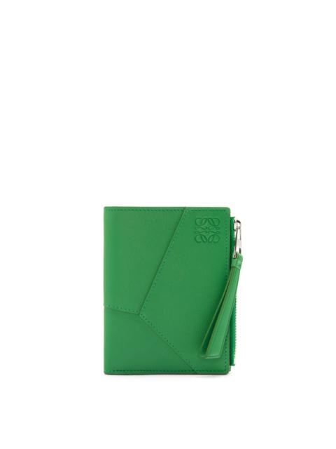 Loewe Puzzle slim compact wallet in classic calfskin