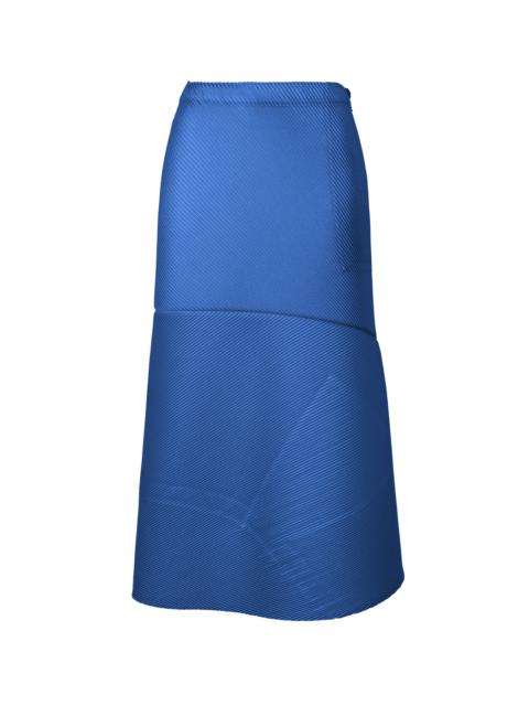 ISSEY MIYAKE LEATHER LIKE PLEATS SKIRT